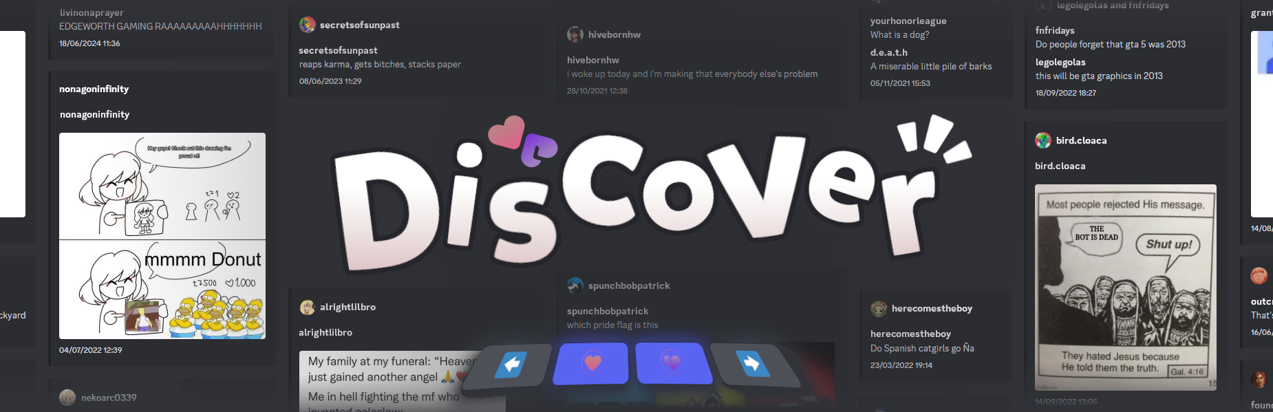 Explore your server with Discover!